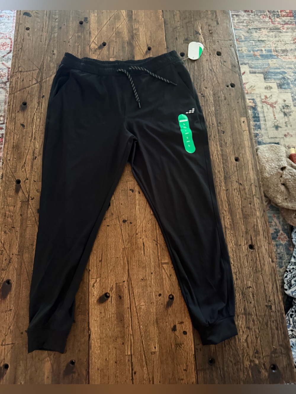 Black Athletic Joggers